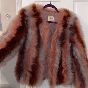 Pello bello feather jacket